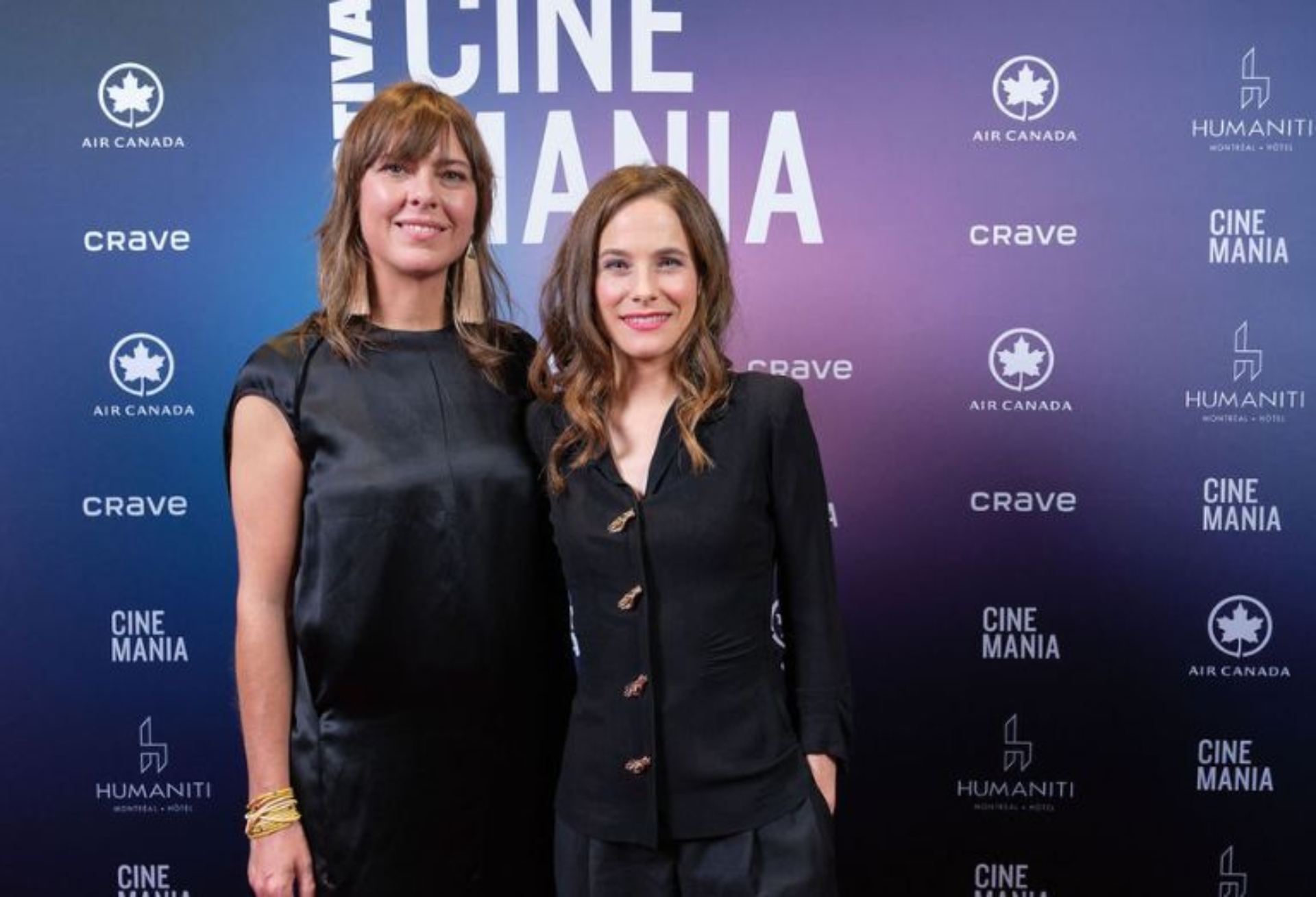 Sophie Deraspe Réalisatrice de Bergers et Caroline Dhavernas Jury de la compétition Visages de la Francophonie
