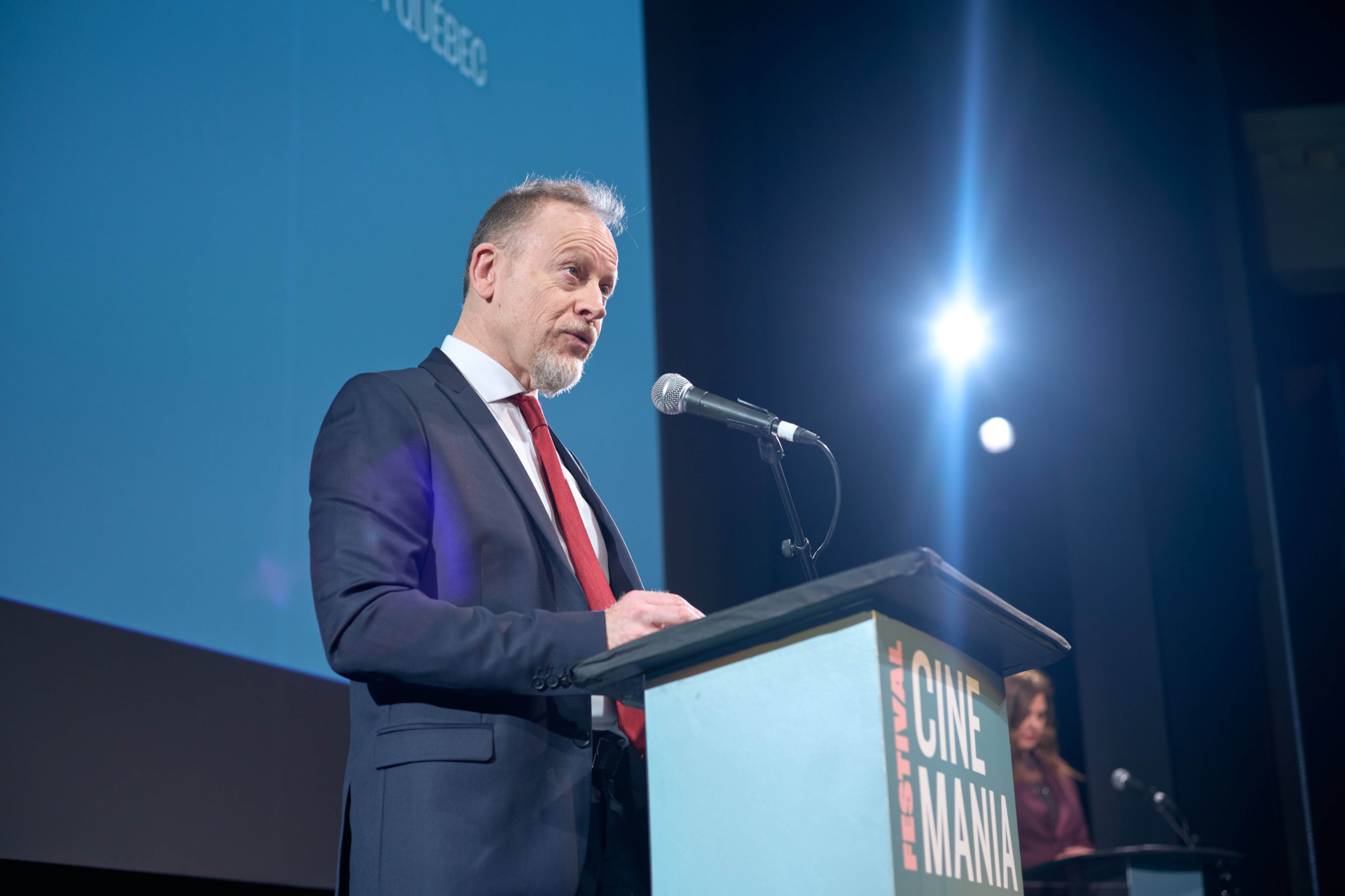 Consul Général de France, Éric Lamouroux, à la Cérémonie d'Ouverture