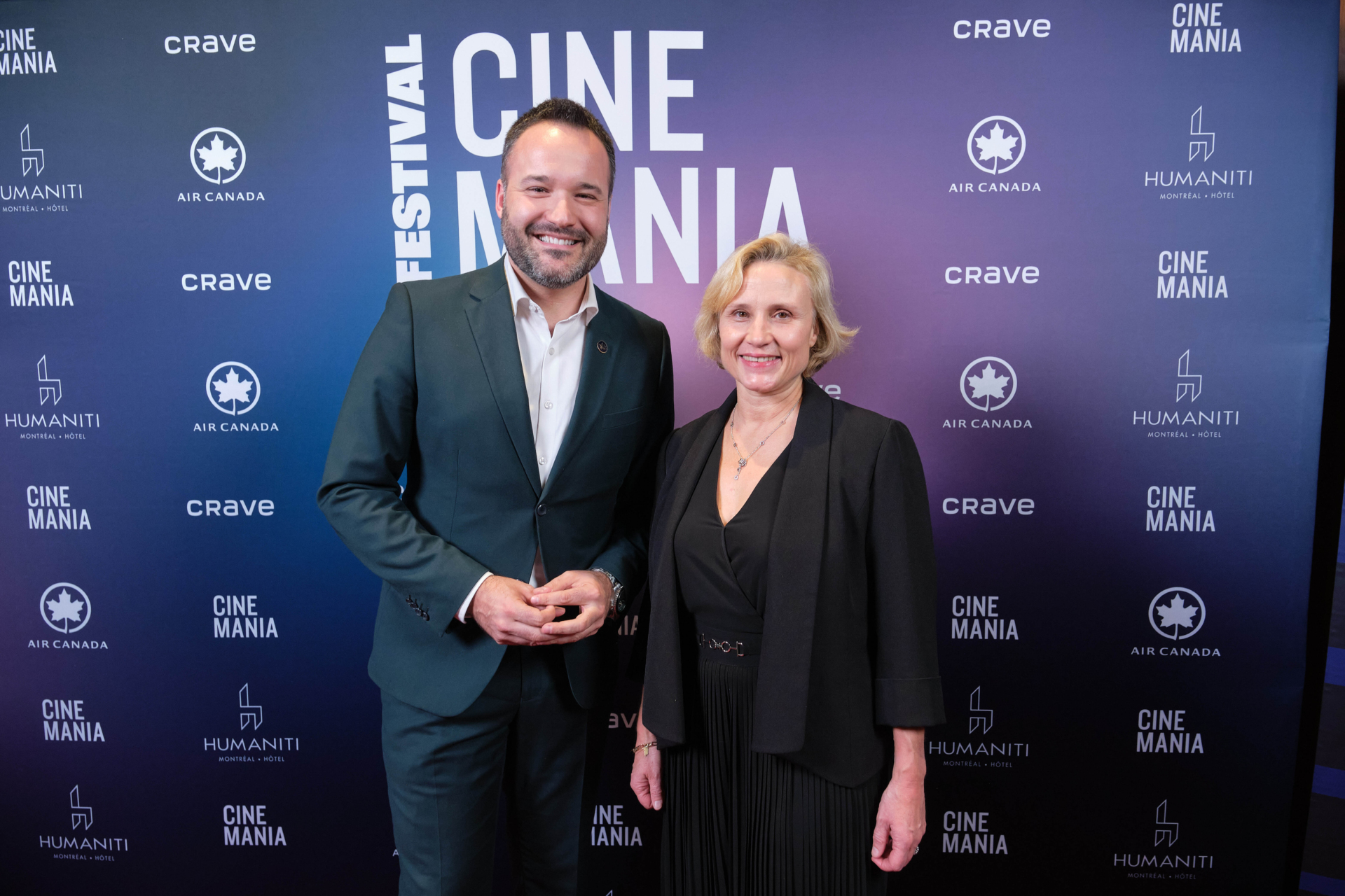 Mathieu LACOMBE, Ministre de la culture du Québec et Daniela ELSTNER, directrice générale d'Unifrance