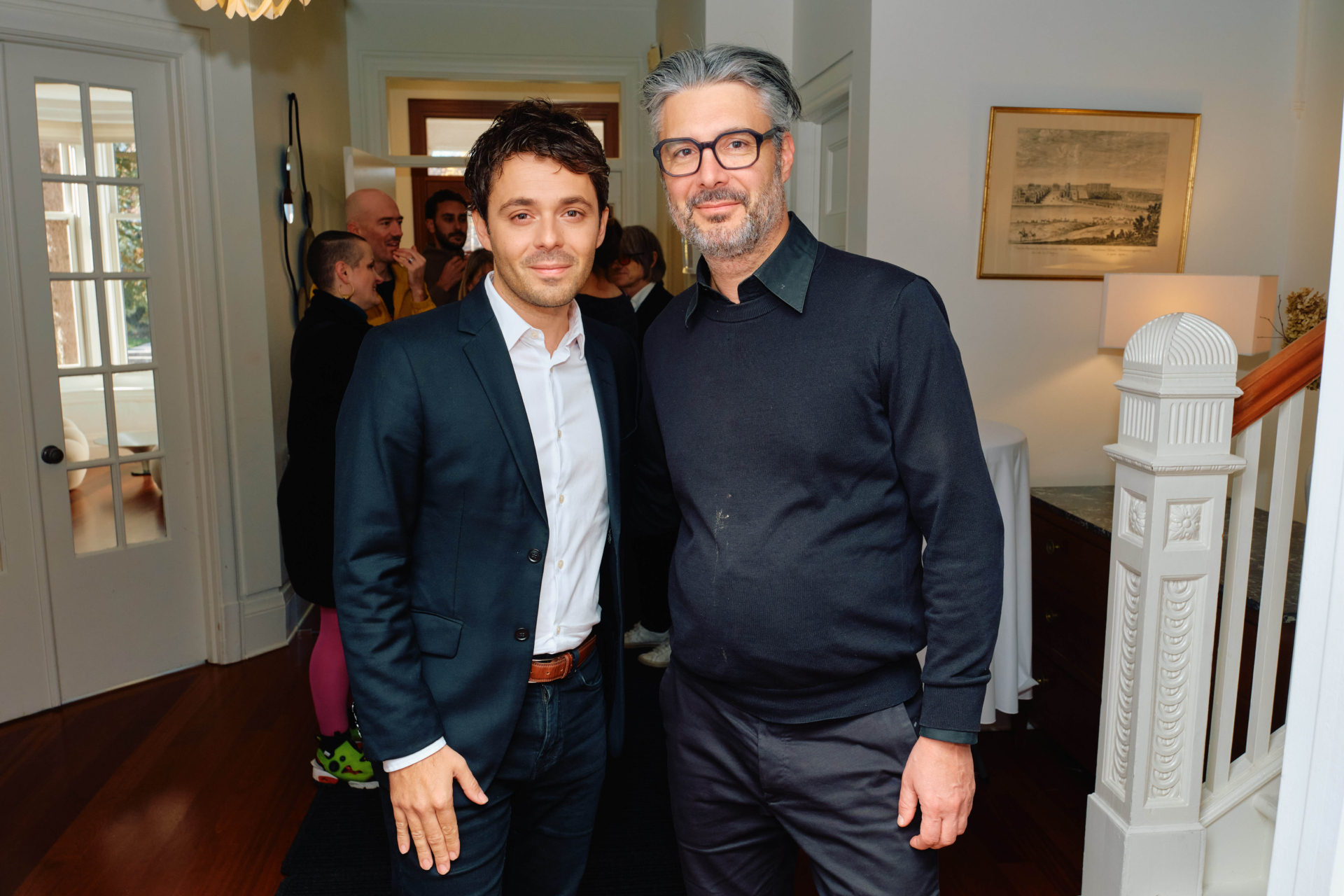 Mathieu PRADAT, artiste de "RENCONTRES" (CINEMANIA VR) et Guilhem CAILLARD (CINEMANIA)