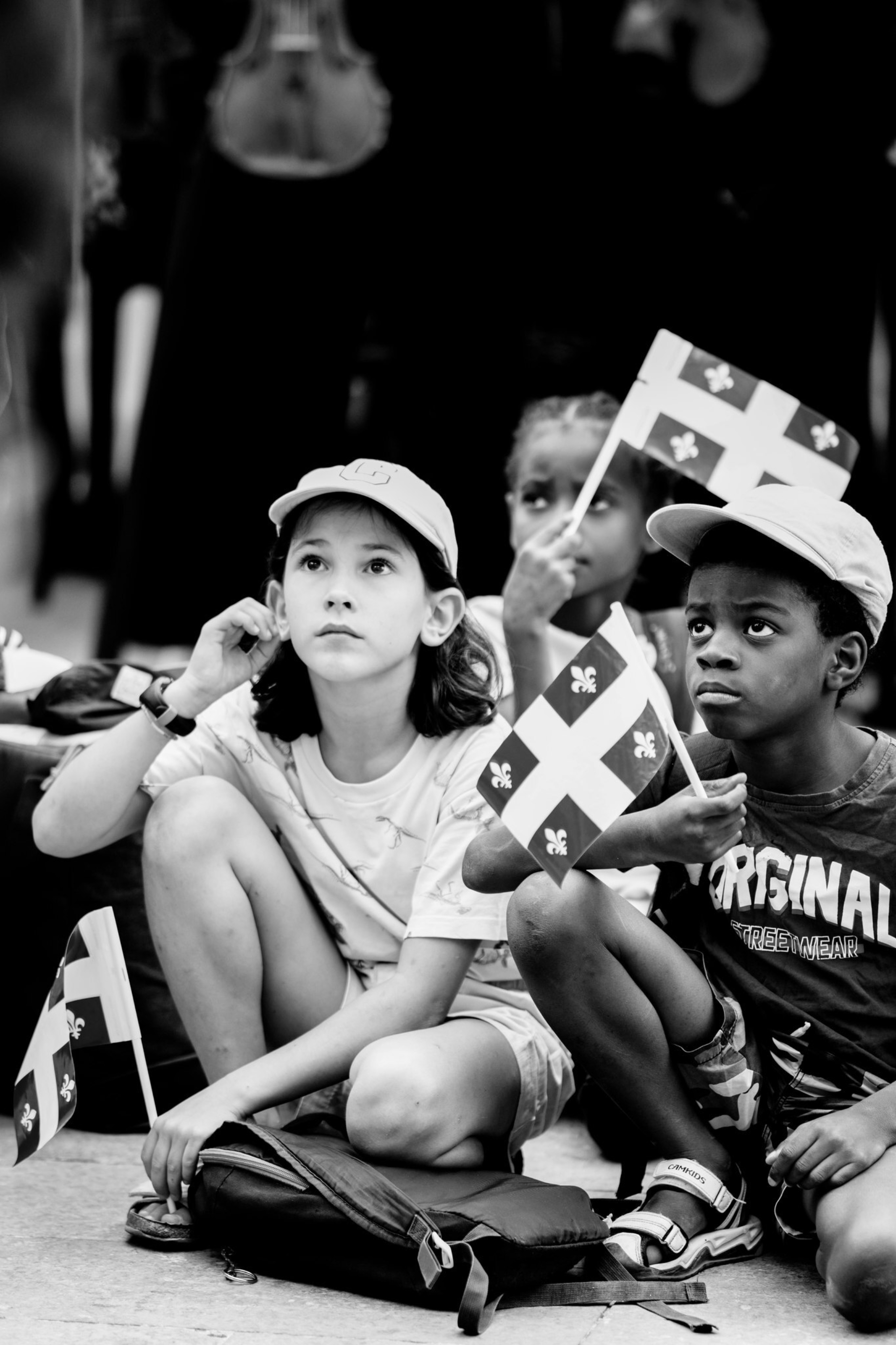 Levée du drapeau québécois à la mairie