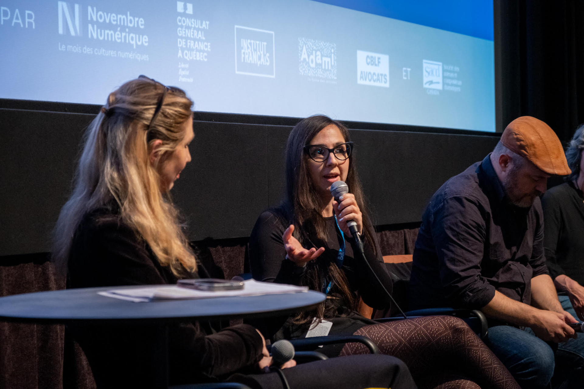 Elizabeth LE HOT, directrice générale de l'Adami, et Clara BENYAMIN, co-fondatrice de CBLF Avocats